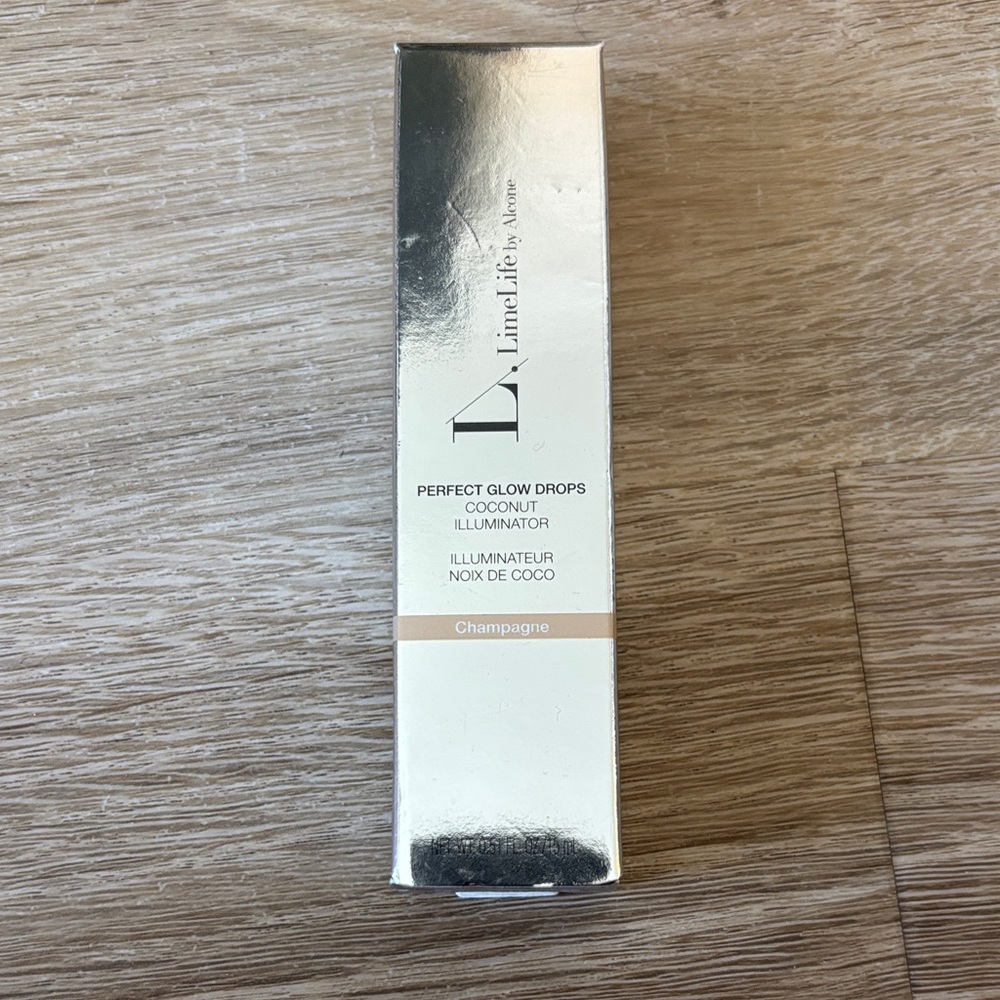 LimeLife Perfect Glow Drops Coconut Illuminator Champagne